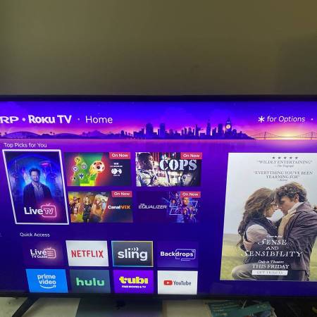 Sharp 55" Smart TV 1