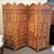 AMAZING CARVED WOOD FOUR PANEL INDIAN SCREEN AT CHARMAINES 1 thumbnail