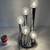 Robert Sonneman Mid Century Modern Chrome Lamp 2 thumbnail