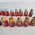 Russian Matryoshka Miniature Hand Painted Set Of 24 Wooden Dolls 8 thumbnail