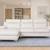Genuine Top grain real leather sectional  with chaise at either end. 6 thumbnail