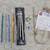 /// VTG ALUMINUM CROCHET HOOKS / FORKS / ACCESS. - LOT of  11 \\\ 1 thumbnail