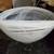 New Decorative Accent white glass bowl 1 thumbnail