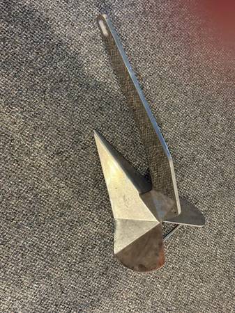 Plow Anchor, 22lbs Stainless Steel 1