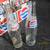 PEPSI COLA CASE OF VINTAGE PINT GLASS BOTTLES & CARTONS WOODEN CARRIER 7 thumbnail