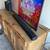 Vintage Wood Credenza Buffet Console 10 thumbnail