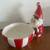 Christmas Santa Claus Candy Dish "Jolly" Holiday Decor 3 thumbnail