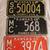 Kansas - license plates... vintage 1 thumbnail