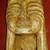 Wood Carved Statue "See No Evil" CD Holder? 4 thumbnail