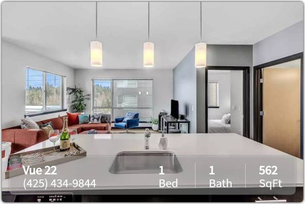 $2,001 / 1hab - 562ft2 - Los sueños tienen una dirección: sumérgete en nuestro estudio de 1 hab., 1 baño, 562 pies cuadrados (Bellevue)63688352630275121