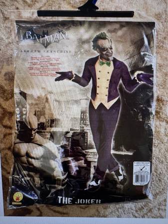 DC Comics Rubies Batman Arkham Franchise The Joker Halloween Costume X 1