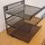 Steel (Mesh)  Horizontal Desk Organizer - Black 1 thumbnail