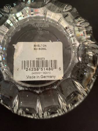 WATERFORD CRYSTAL BOWL 1