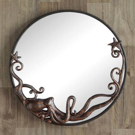 OCTOPUS ROUND WALL MIRROR 1