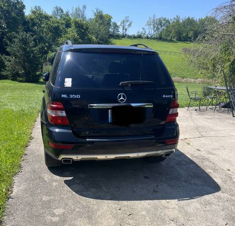 2011 Mercedes ML350 - $3,800 (Winchester)63625001723009123
