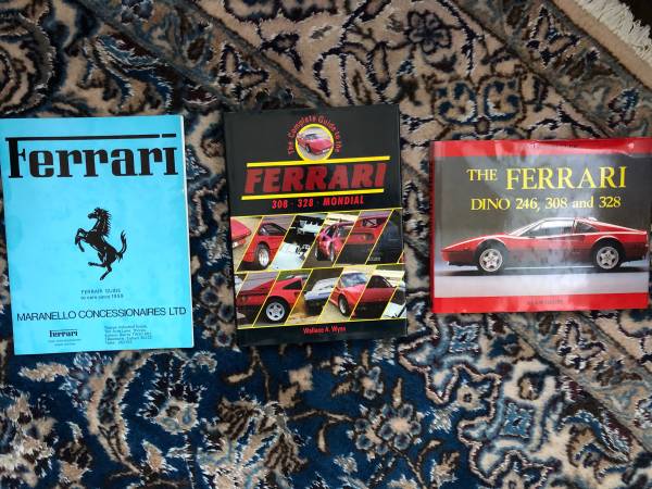 Ferrari Libros Manuales de Ajuste - $100 (lafayette / orinda / moraga)63471418169731122