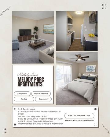 $900 / 1br - 552ft2 - NEW SPECIAL: 1 Beds as low as $850 (5951 Melody Lane Dallas, TX)63796257396353120