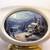 Thomas Kinkade Sunday Evening Sleigh Ride Bowl Serving Dish 4 thumbnail