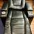Pleather Black Recliner Chair Storage Arms  36wx43d 4 thumbnail
