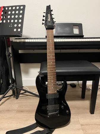 Ibanez RG8 w/ EMG pickups 1