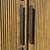 Gorgeous Solid Wood Pleated Exterior Door w/sidelights 3 thumbnail