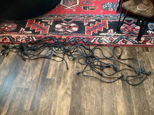 Assorted lengths 3 prong to ecu 1