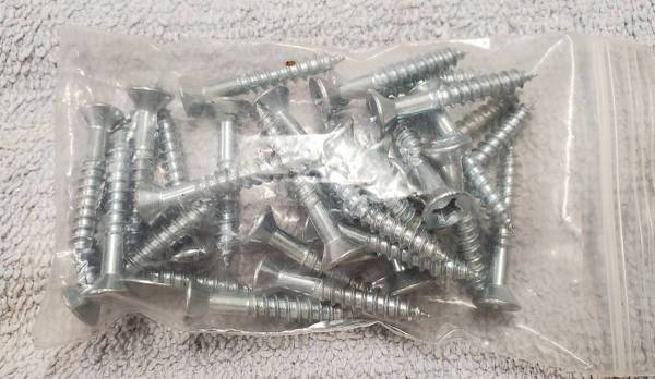 30, 1.5" Phillips head screws, Size #10 1