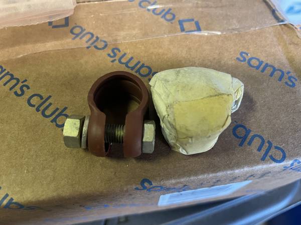 M274 mule tie rod clamps NOS 1