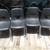 teachers chairs with casters Mid century style black plastic 1 thumbnail