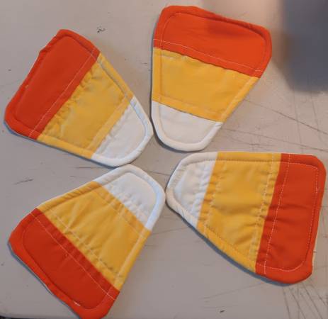 Candy Corn Coasters 1