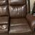 Brown Leather Loveseat 3 thumbnail