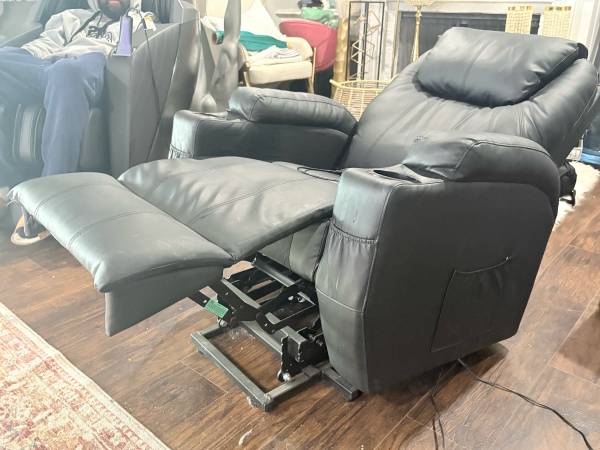 Handicapped recliner with massage feature 1