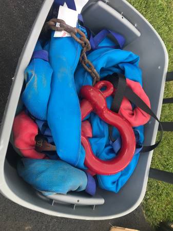 Large tow chains,hooks 1