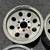 Four 15x7 inch aluminum factory Chevy rims. 6 lug Chevy c10, k10, k5 4 thumbnail