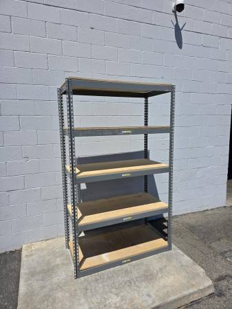Industrial Quality American Made Racks 4 ft W x 2 ft D Shelving 1