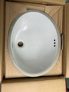 undermount bathroom sink with overflow 1
