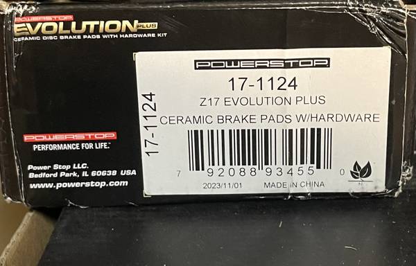 POWERSTOP EVOLUTION Brake Pads (Rear) for Toyota/Scion/Subaru 1