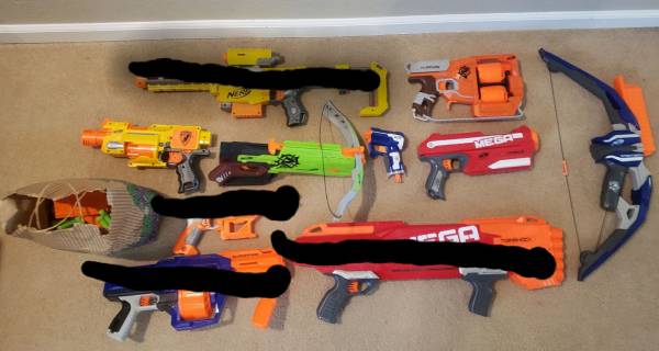 NERF guns 1