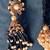 Vintage Seed Bead & Pearl Tassel Necklace Dangle Earrings Set 7 thumbnail
