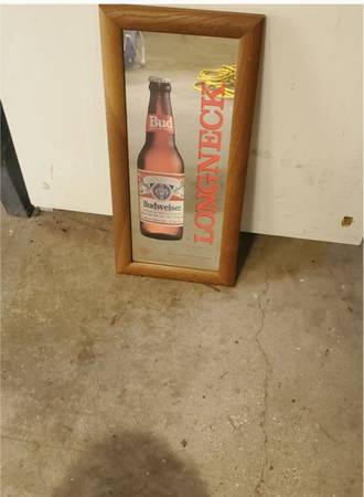 Budweiser mirror 1