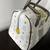 Brand New MCM White Visetos Lion Princess Boston Bag 4 thumbnail