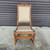 Antique Oak Rocker Upholstery. 5 thumbnail