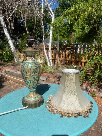 Table lamp, beautiful ceramic art 1