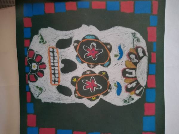 Dia de los muertos drawing 1