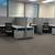 6' x 6' Steelcase Answer Stations 54" high panels 44#66 4 thumbnail