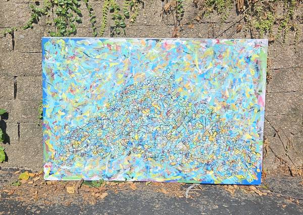 Original artwork (acrylic on canvas) 1