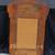Antique Tiger Oak Hall Tree Mirror 3 thumbnail