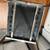 Gray Ottoman Foot Stool Chair Chrome 9 thumbnail