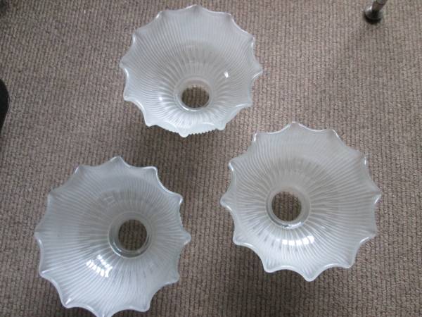 3 Glass Light Shades 1
