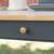 Refinished Solid Wood Farmhouse Table | Expandable with Leaf | Graphit 5 thumbnail